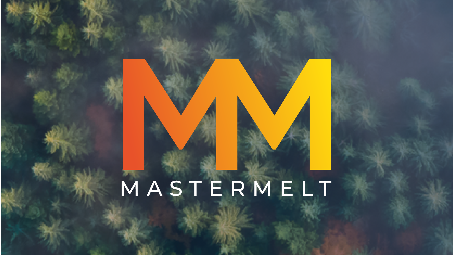 MasterMelt Logo on trees