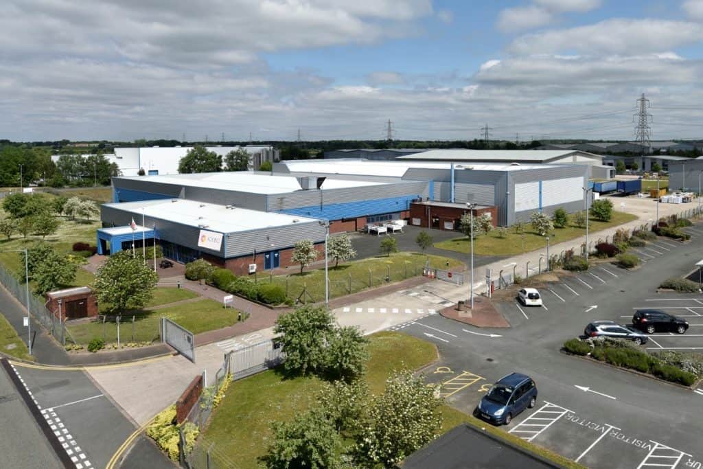 Sterling's facility at Deeside, UK