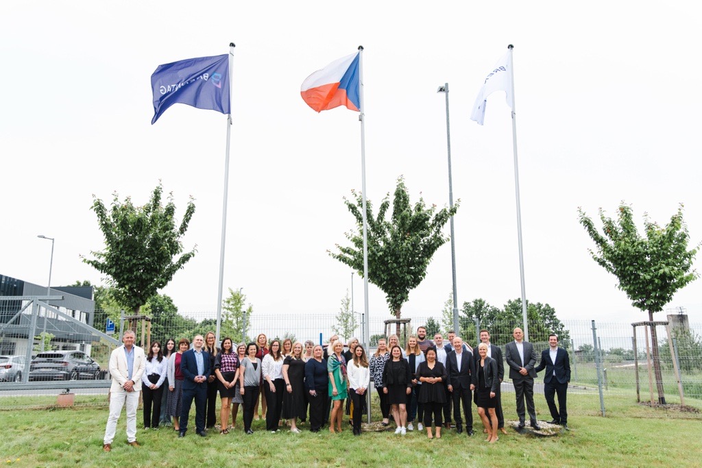 Staff at Brenntag's newly acquired Czech site