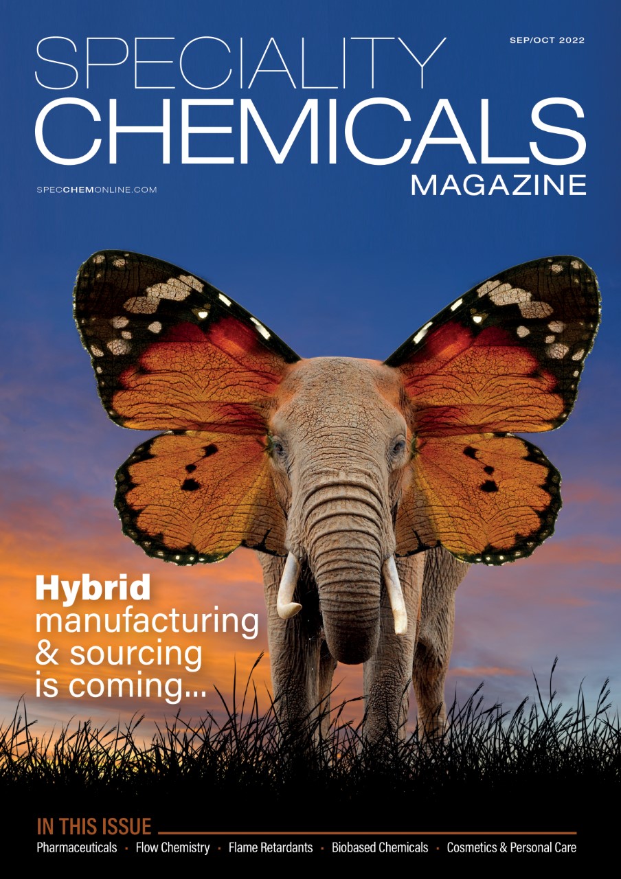 Speciality Chemicals magazine cover September October 2022 issue