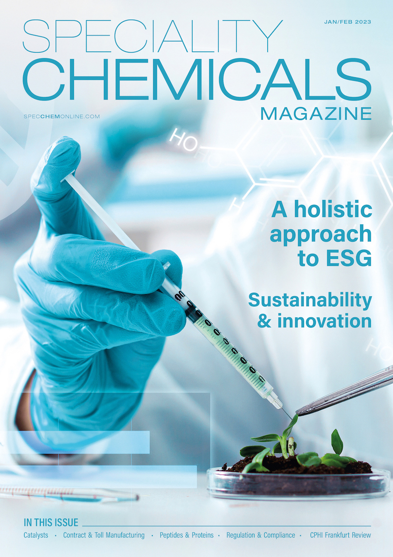 Speciality Chemicals magazine Jan Feb 2023 cover