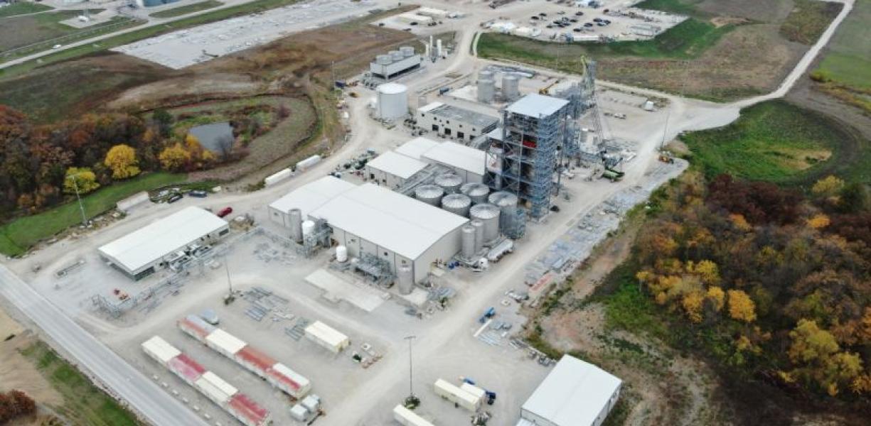 Qore's 1,4-BDO facility at Eddyville
