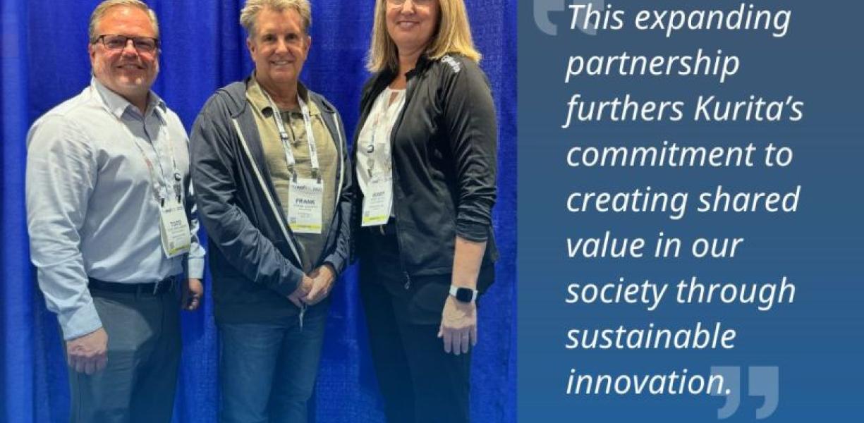 Kurita and Cyclopure join forces