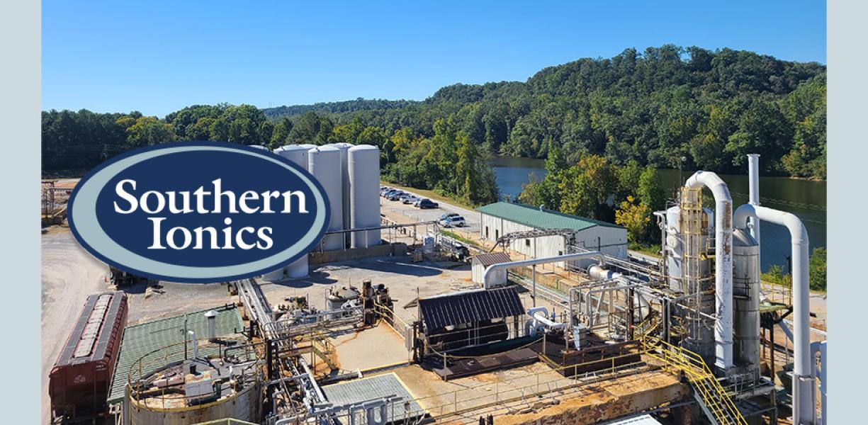 Southern Ionics' Tuscaloosa facility